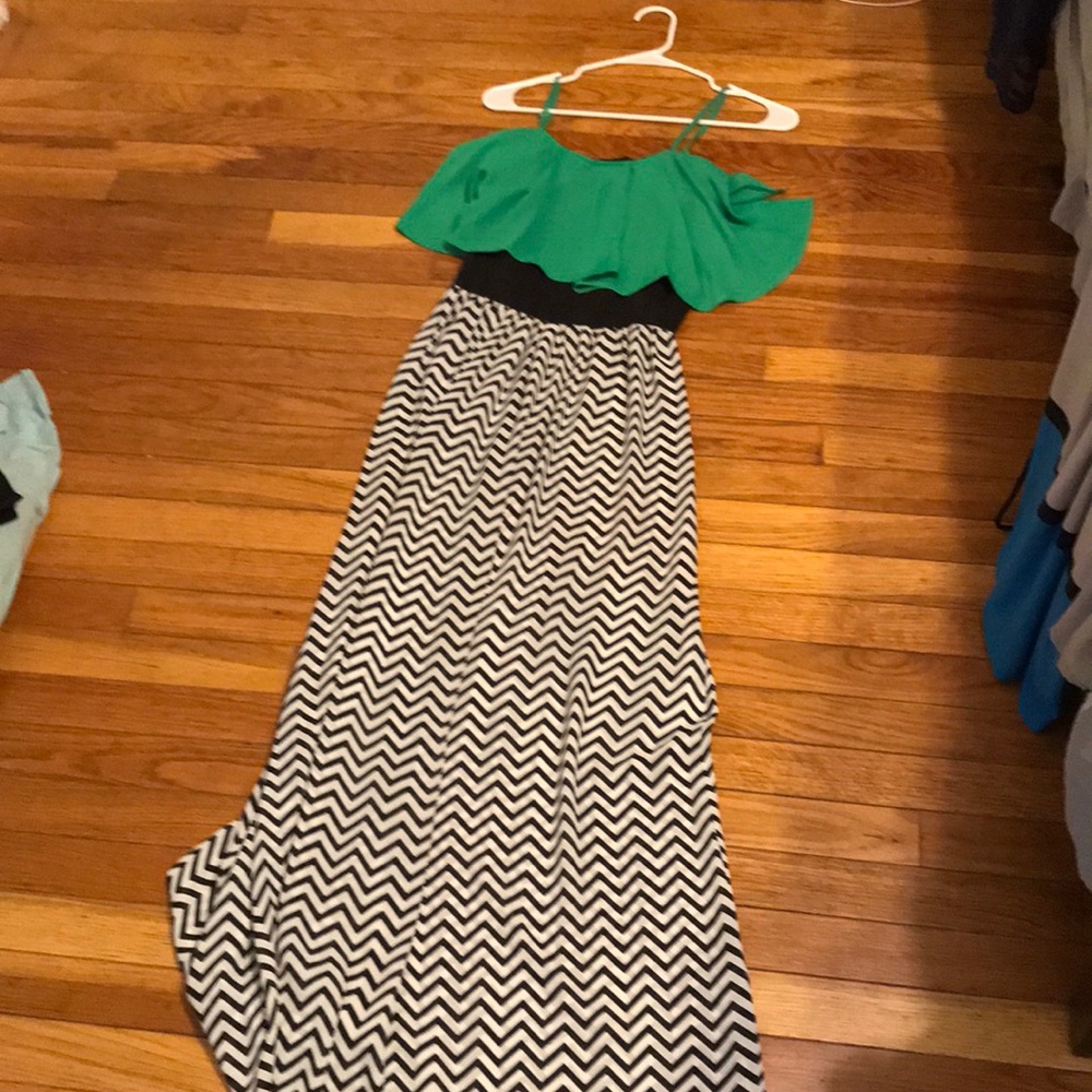 Maxi dress. Worn 1x! From Dillard’s